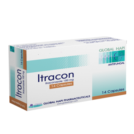 اتراكون 100 مجم 14 كبسولة    ITRACON 100 MG 14 CAP